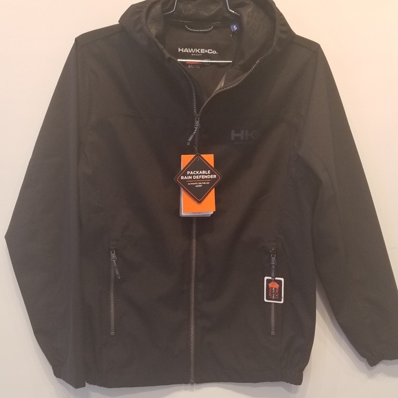hawke and co packable rain defender